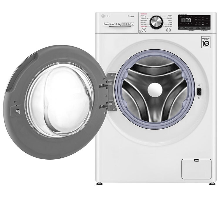 LG  Front Load Washer Dryer Ai Dd Steam - 10.5/7 Kg