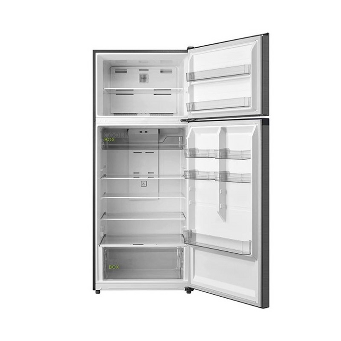 Midea 720 Liters Top Mount Refrigerator, Silver