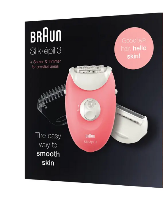 Braun Silk-épil 3 Legepil Starter 3-in-1 Hair Removal