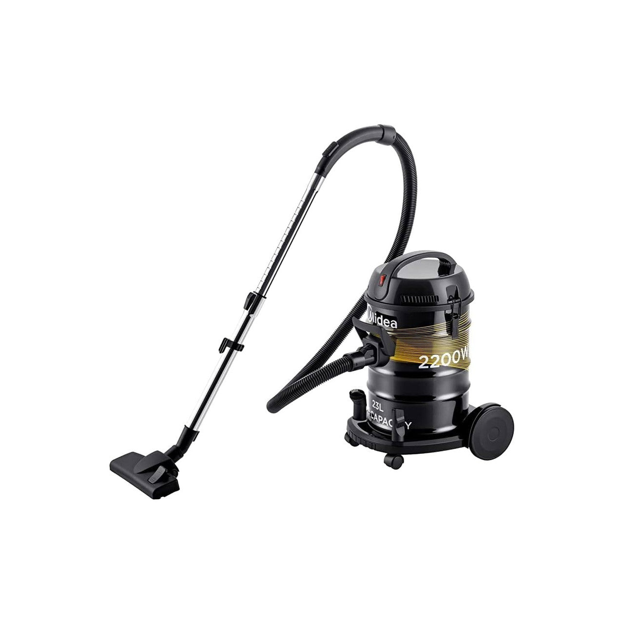 Midea Drum Vacuum Cleaner - Black